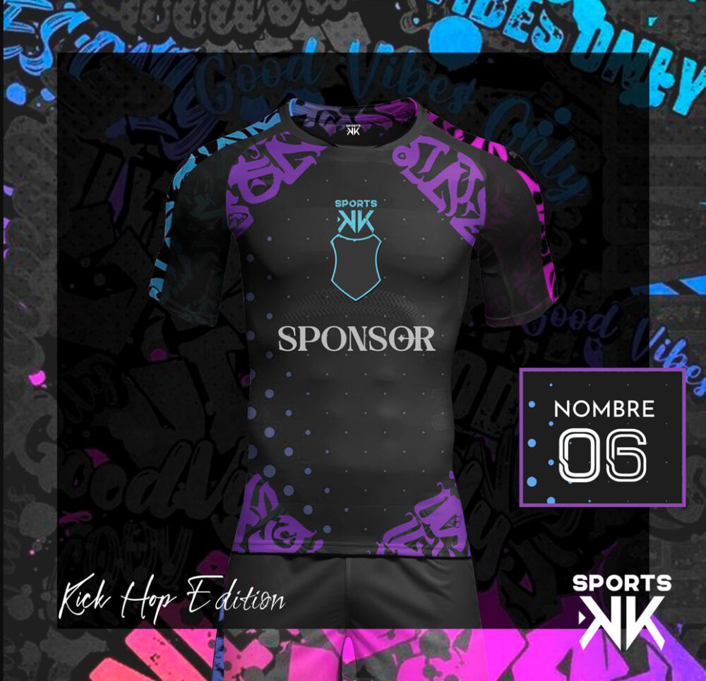 Polera Deportiva Edición: Kick Hop Soccer