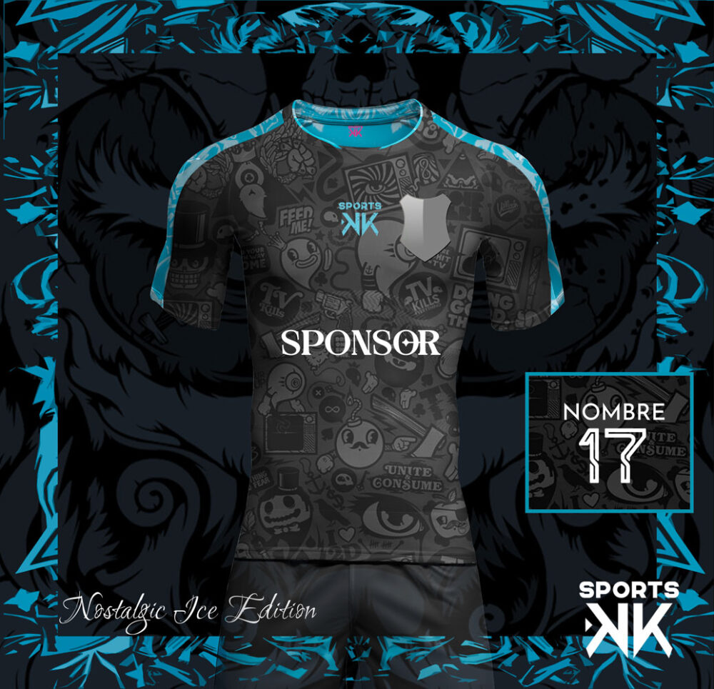 Polera Deportiva Edición: Nostalgic Ice Soccer (varios colores)