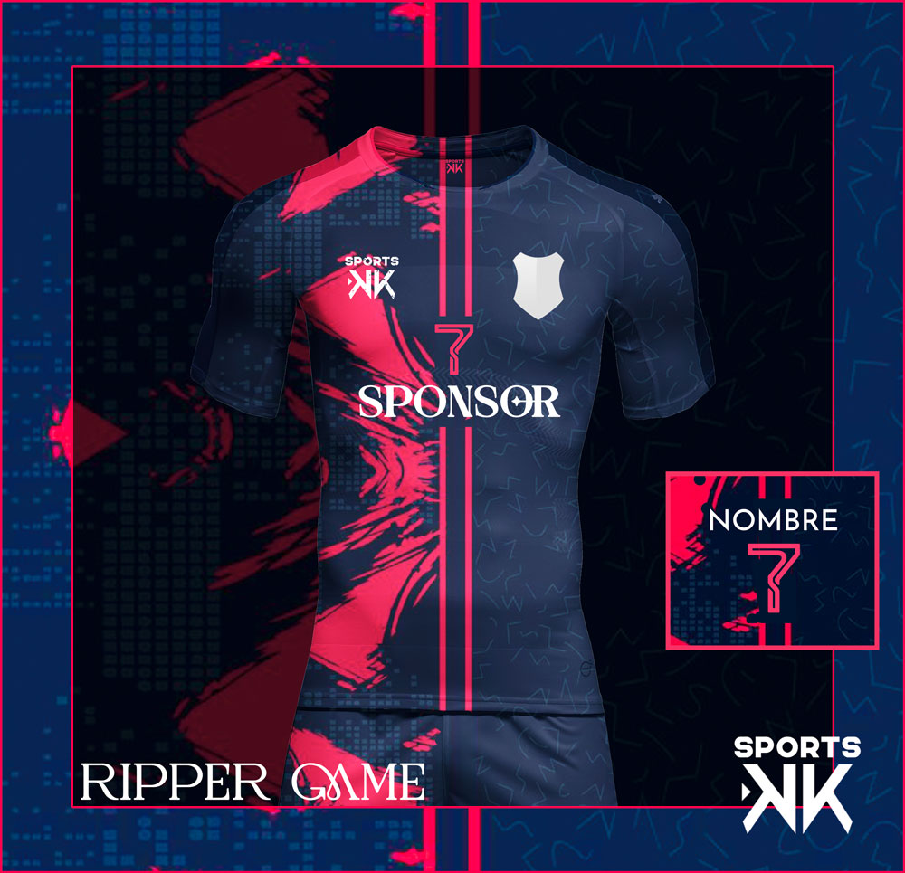 Polera Deportiva Edición: Ripper Game Soccer