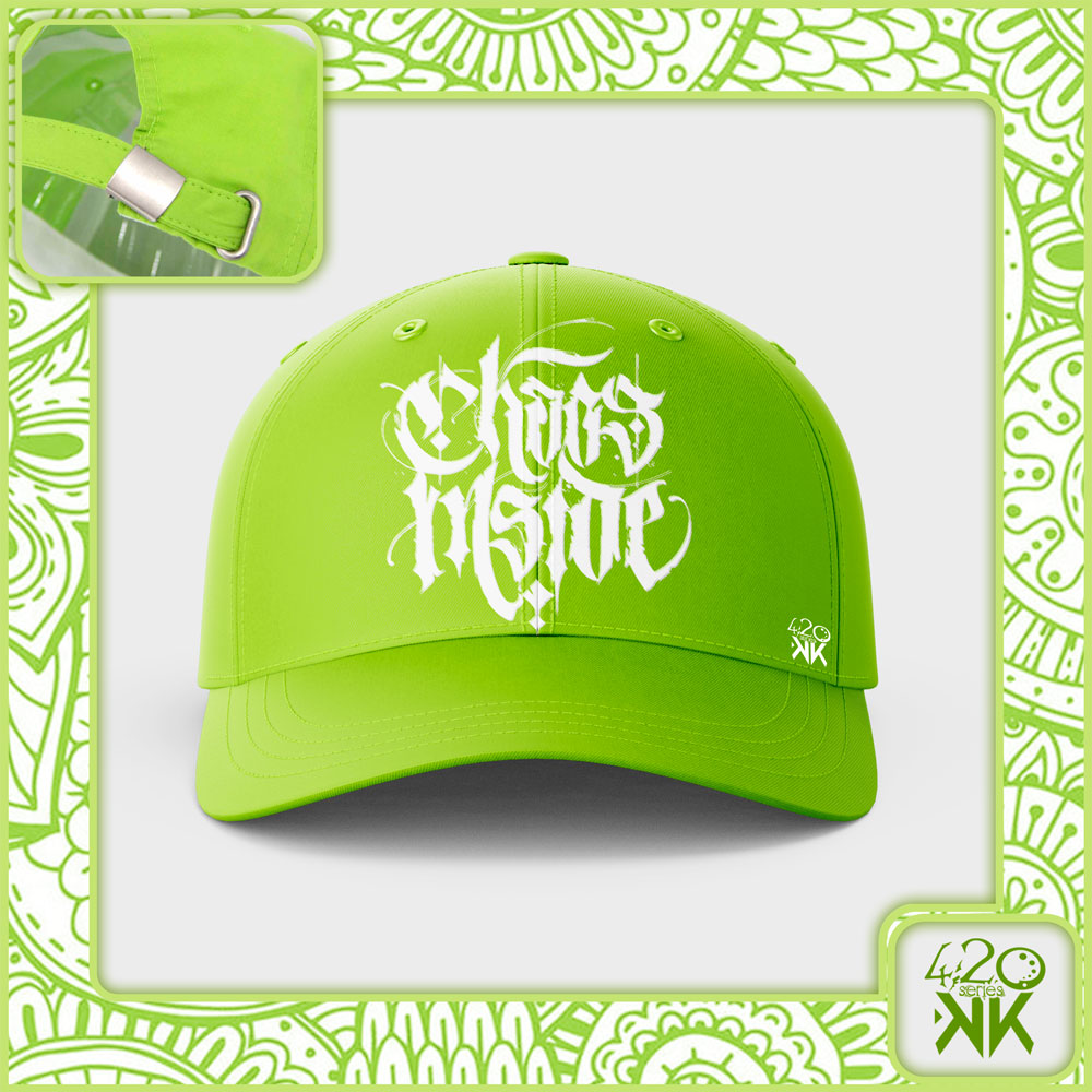 Gorra Green Chaos Inside 420 series
